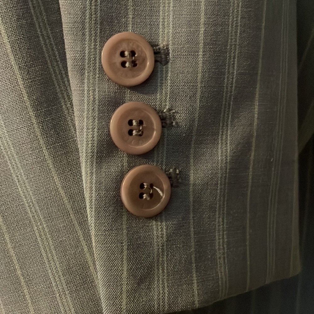 Women's Gray Pinstripe Suit Set - Picture 13 of 13